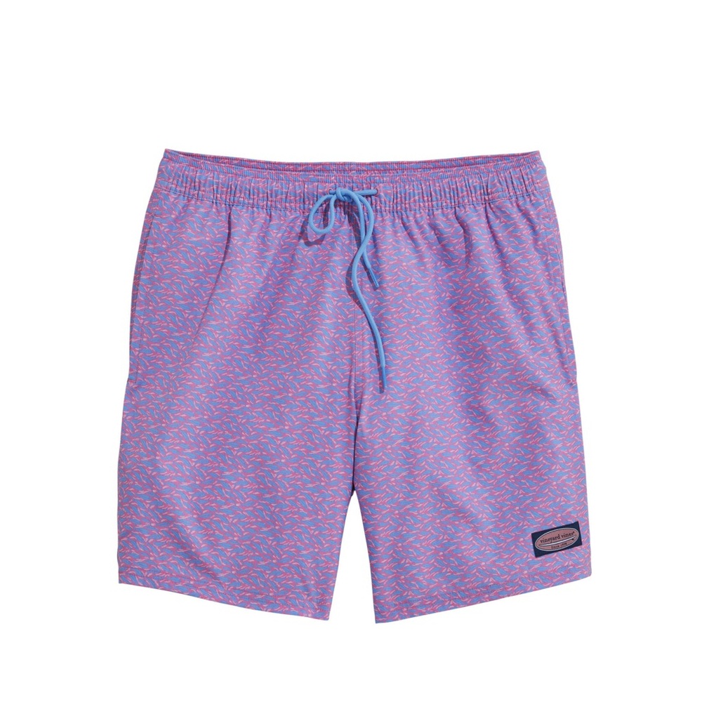 Vineyard Vines Purple and Pink Swim Trunks